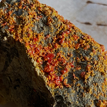 REALGAR ON MATRIX - ANDRASSY III MINE, HUNGARY. 18g. MF2343