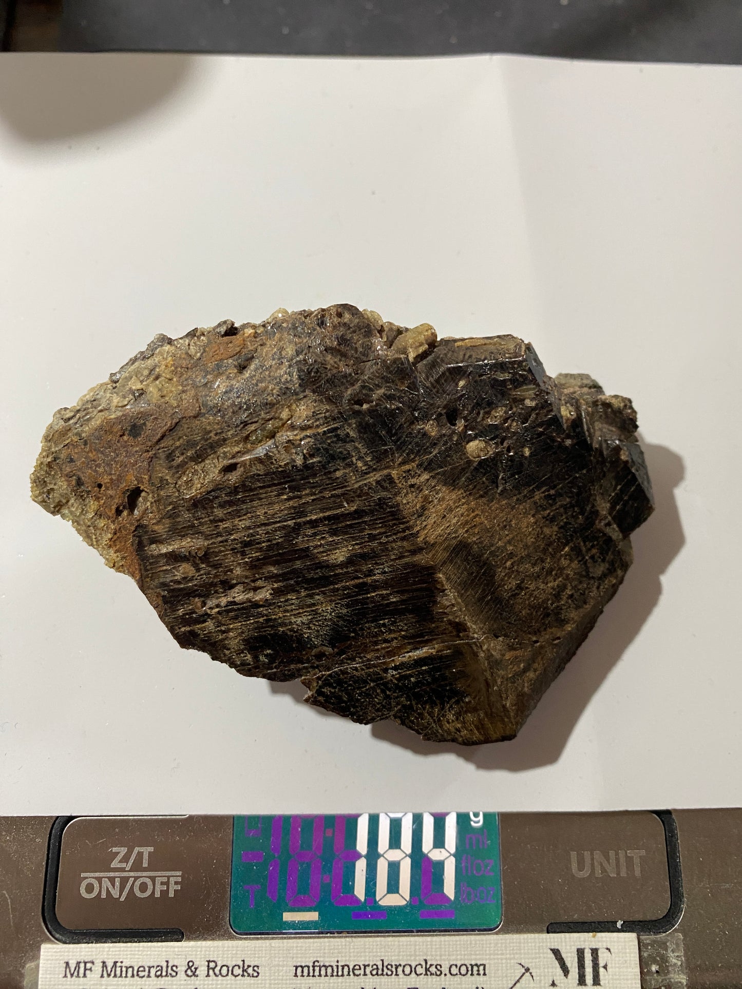 TITANITE/FLUORAPATITE : TORY HILL MINING DISTRICT, ONTARIO, CANADA 1843g MF4736