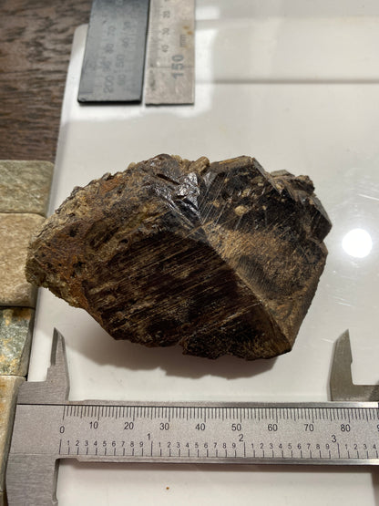 TITANITE/FLUORAPATITE : TORY HILL MINING DISTRICT, ONTARIO, CANADA 1843g MF4736