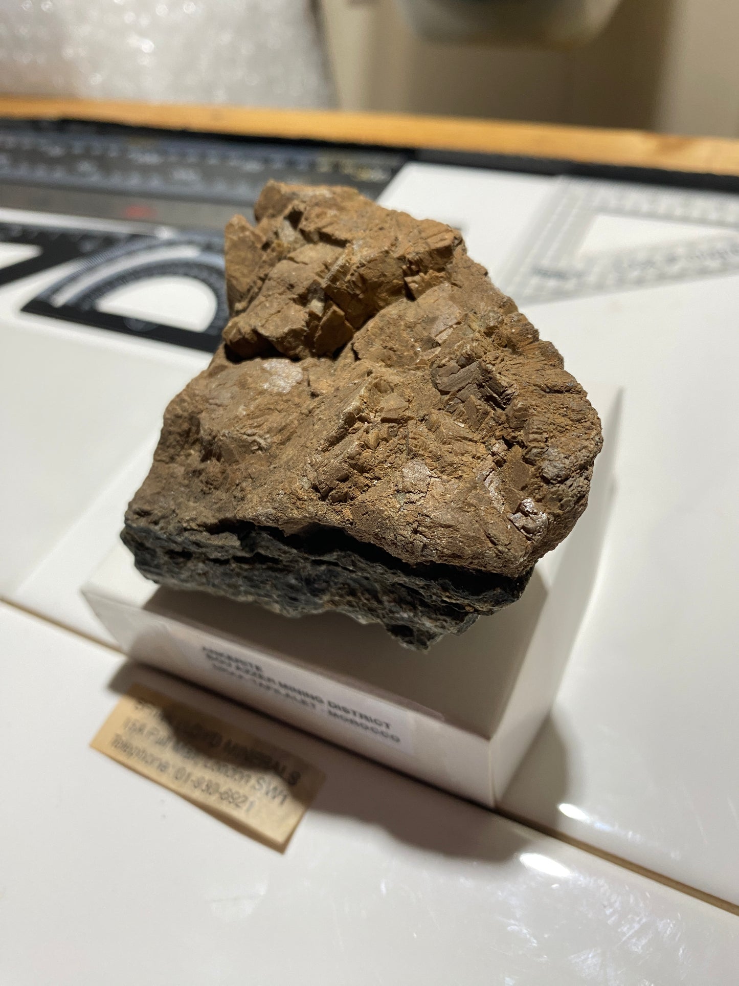 ANKERITE : BOU AZZER MINING DISTRICT, DRAA-TAFILALET, MOROCCO 233g MF4738