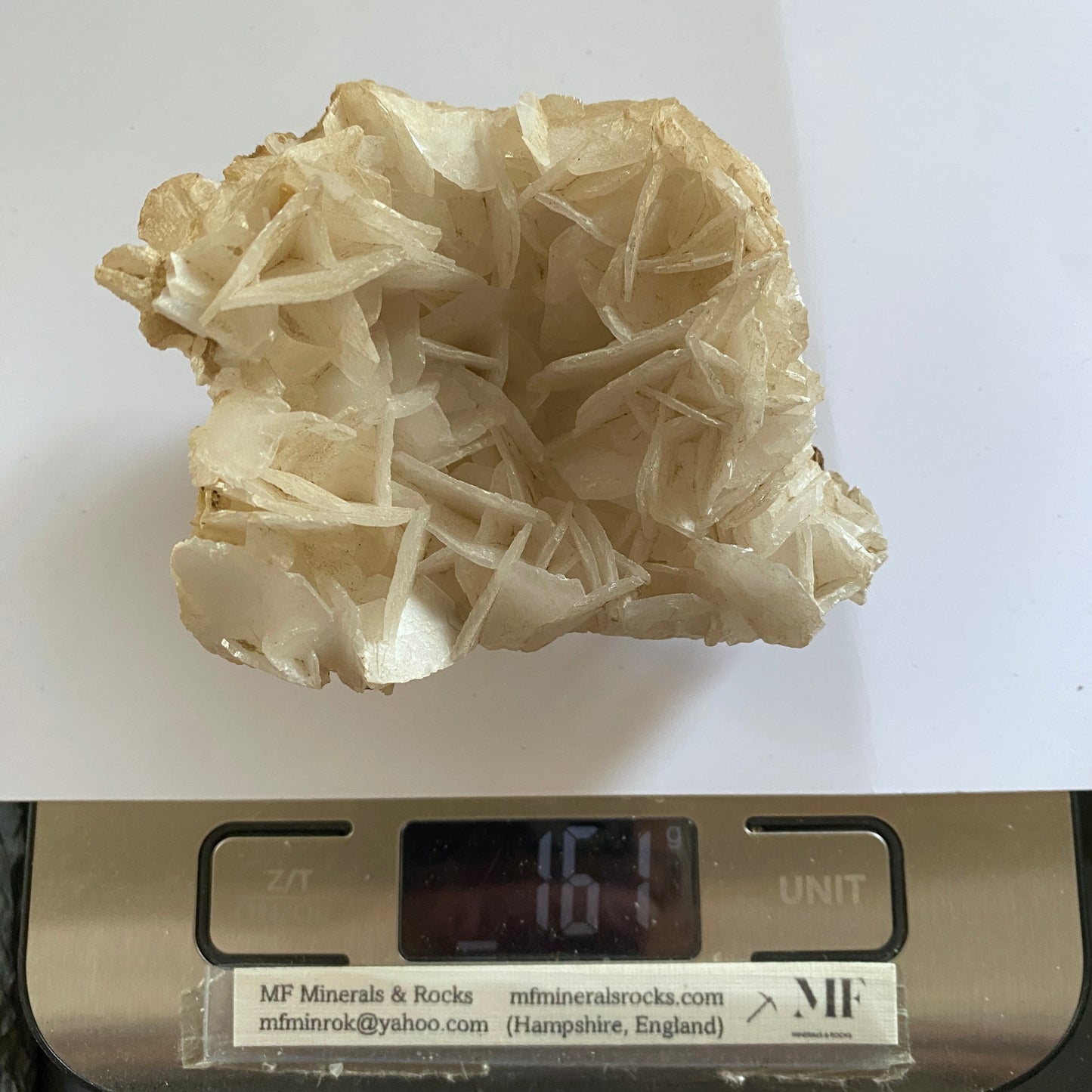 CALCITE - CAVNIC MINE, MARAMURES COUNTY, ROMANIA  161g MF931
