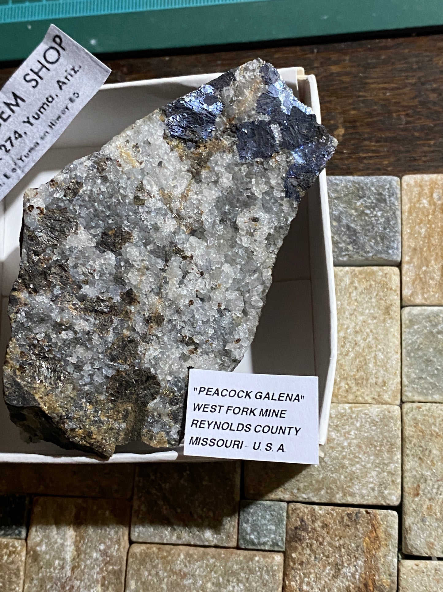 VIBURNAM TREND GALENA [ETC] : WEST FORK MINE, MISSOURI, U.S.A. MF4740