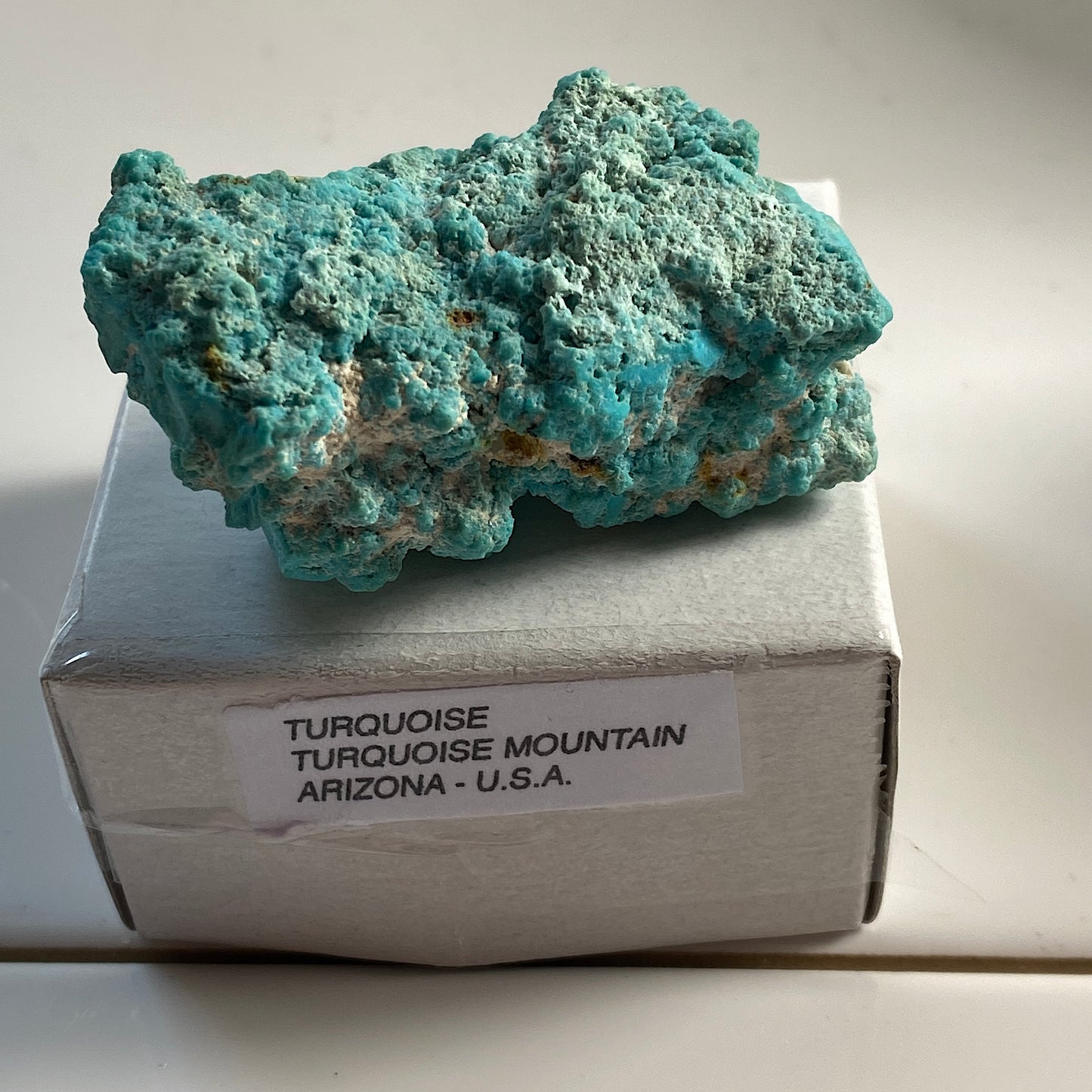 TURQUOISE- TURQUOISE MOUNTAIN,  MOHAVE COUNTY, ARIZONA, U.S.A.  30g. MF2348