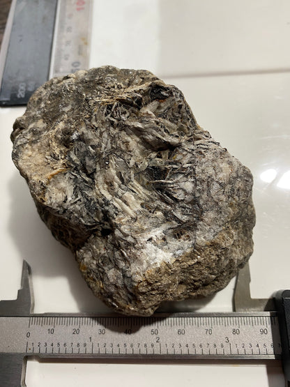 BARYTE "MASSIVE" : CAVERN VEIN, LUNEHEAD MINE, CO DURHAM, ENGLAND  661g MF4741