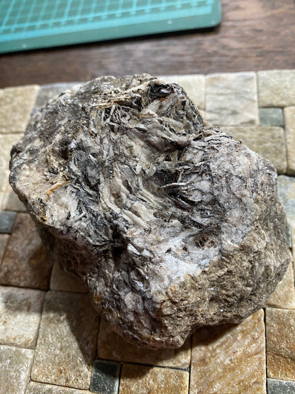 BARYTE "MASSIVE" : CAVERN VEIN, LUNEHEAD MINE, CO DURHAM, ENGLAND  661g MF4741