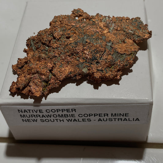 NATIVE COPPER : MURRAWOMBIE COPPER MINE, CANBELEGO, N.S.W. AUSTRALIA 16g MF5459