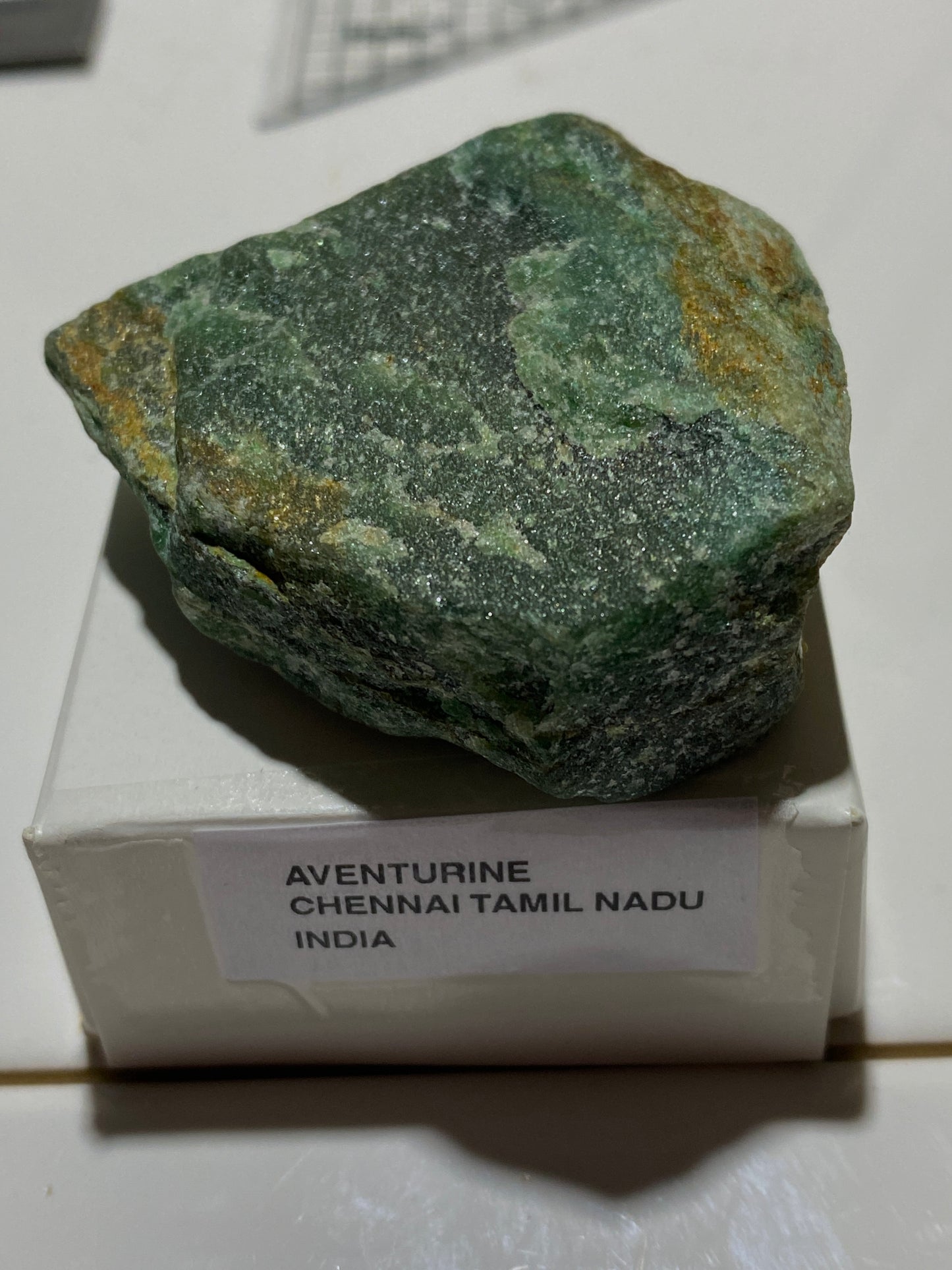 AVENTURINE QUARTZ : CHENNAI, TAMIL NADU, INDIA 79g MF4744