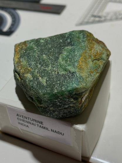 AVENTURINE QUARTZ : CHENNAI, TAMIL NADU, INDIA 79g MF4744