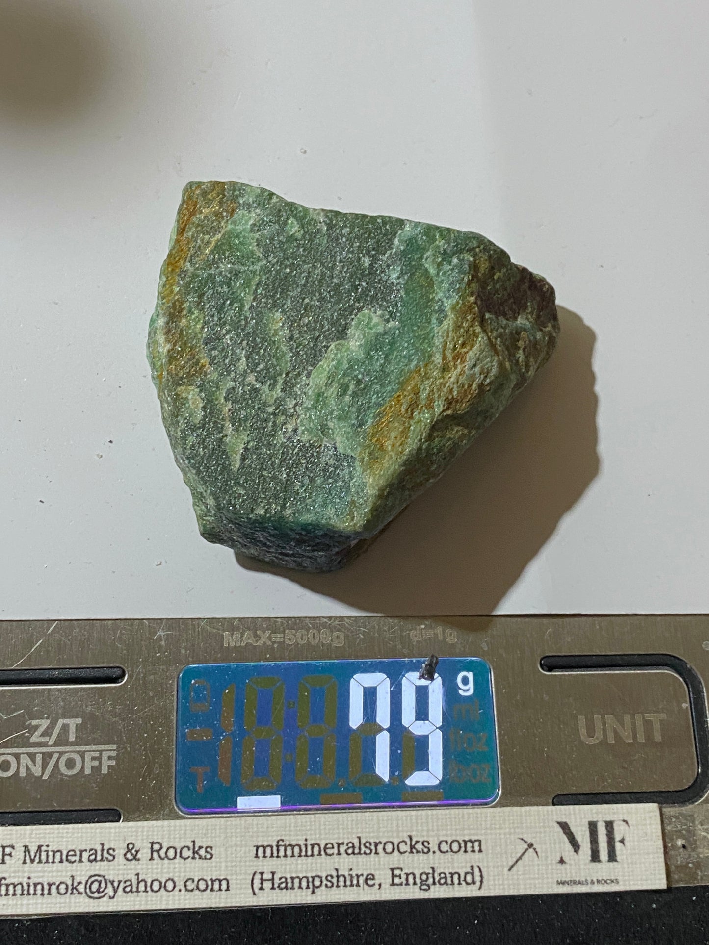 AVENTURINE QUARTZ : CHENNAI, TAMIL NADU, INDIA 79g MF4744