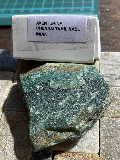 AVENTURINE QUARTZ : CHENNAI, TAMIL NADU, INDIA 79g MF4744