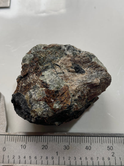 DELHAYELITE [ETC] : RASVUMCHORR MOUNTAIN, KOLA PENINSULA, RUSSIA 59g MF4821