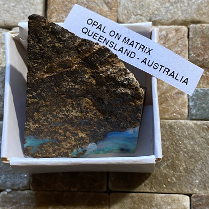 OPAL ON MATRIX : QUILPIE, QUEENSLAND, AUSTRALIA 33g. MF5462