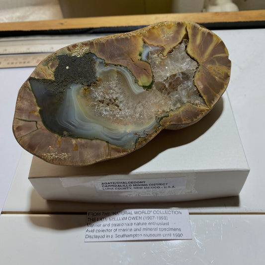 AGATE-CHALCEDONY QUARTZ - CARRIZALILLO, LUNA COUNTY, NEW MEXICO, U.S.A. 485g MF924