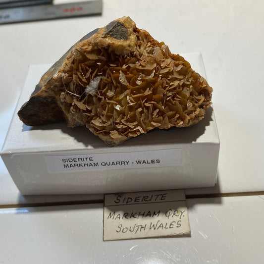 SIDERITE : MARKHAM QUARRY, SOUTH WALES  107g. MF5464