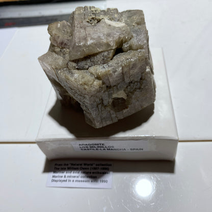ARAGONITE - LOS MILINILLOS, CASTILE-LA-MANCHA, SPAIN  261g MF937