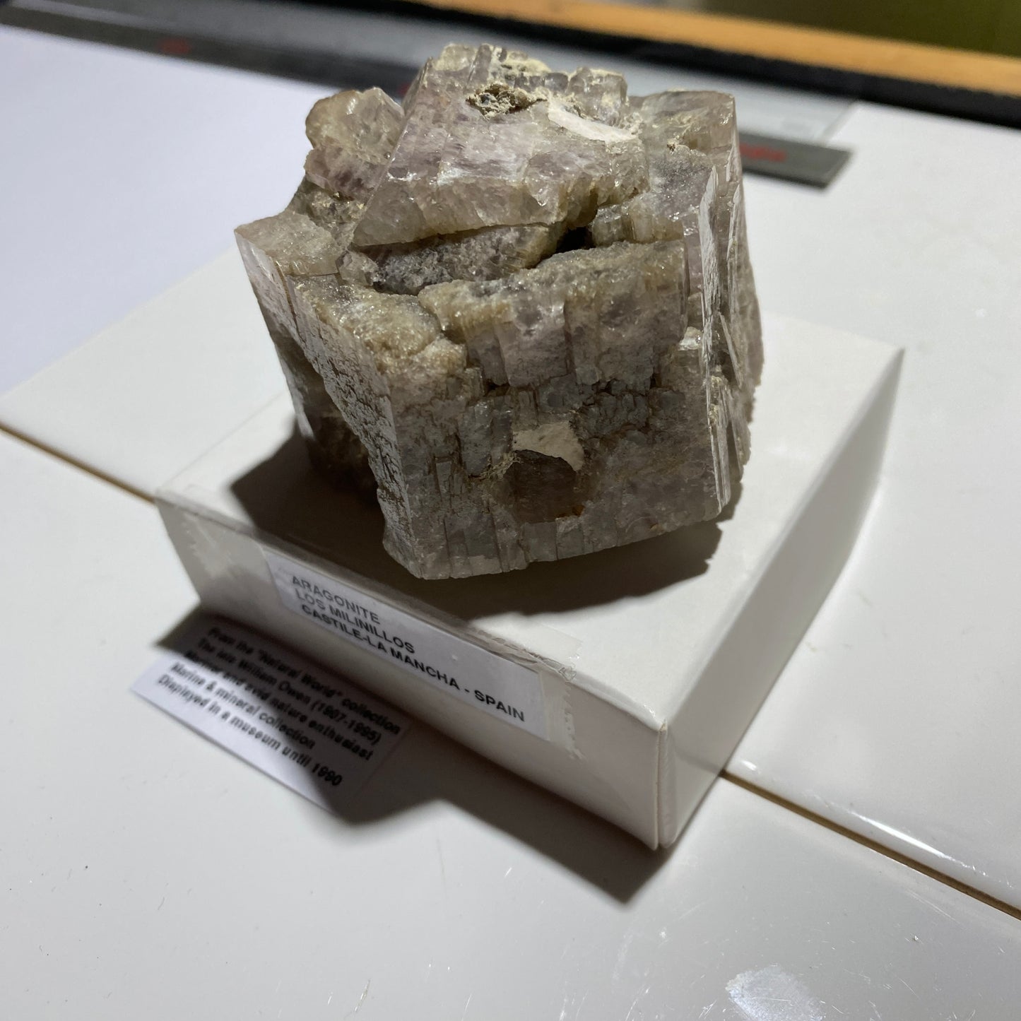 ARAGONITE - LOS MILINILLOS, CASTILE-LA-MANCHA, SPAIN  261g MF937