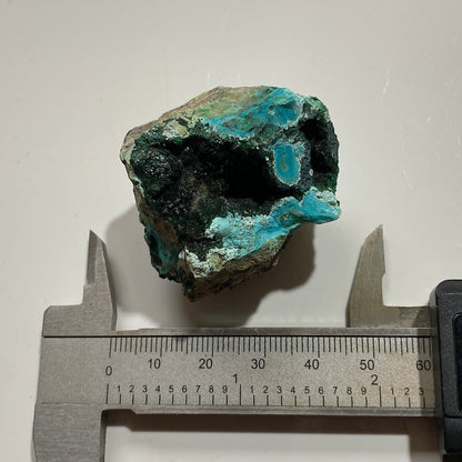 CHRYSOCOLLA/MALACHITE : SAMBA MINE, KASOMPE, COPPER BELT, ZAMBIA 32g MF5468