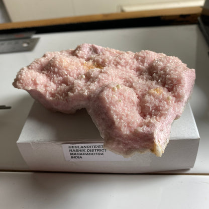 HEULANDITE/STILBITE ETC - NASHIK DISTRICT, MAHARASHTRA,  INDIA  250g MF2355