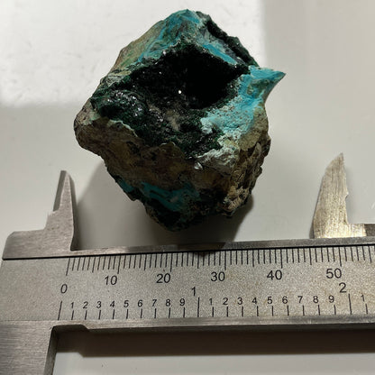 CHRYSOCOLLA/MALACHITE : SAMBA MINE, KASOMPE, COPPER BELT, ZAMBIA 32g MF5468