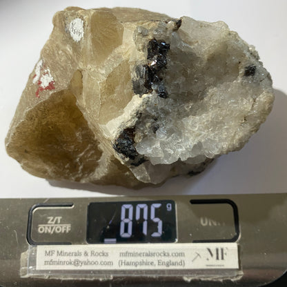 WITHERITE [ETC] - MINERVA NO 1 MINE, HARDIN COUNTY, ILLINOIS, U.S.A 875g MF944
