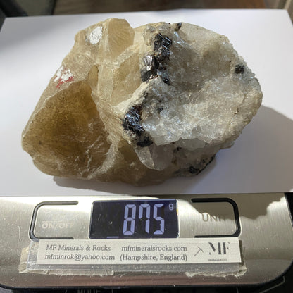 WITHERITE [ETC] - MINERVA NO 1 MINE, HARDIN COUNTY, ILLINOIS, U.S.A 875g MF944