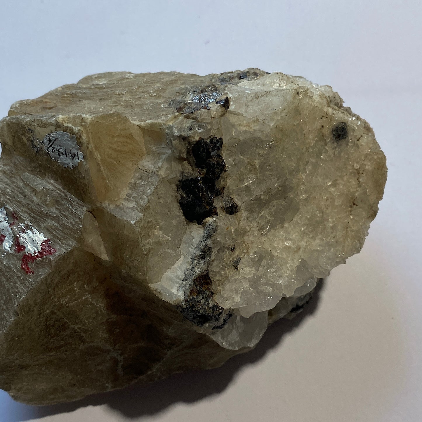 WITHERITE [ETC] - MINERVA NO 1 MINE, HARDIN COUNTY, ILLINOIS, U.S.A 875g MF944