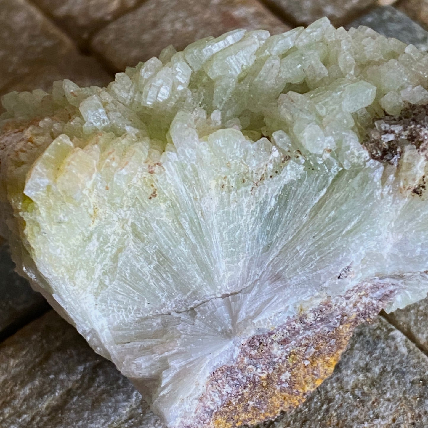 SCOLECITE - MALAD QUARRY, MAHARASHTRA, INDIA  60g MF2356