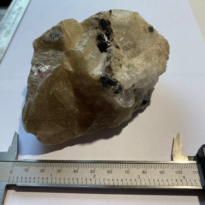 WITHERITE [ETC] - MINERVA NO 1 MINE, HARDIN COUNTY, ILLINOIS, U.S.A 875g MF944