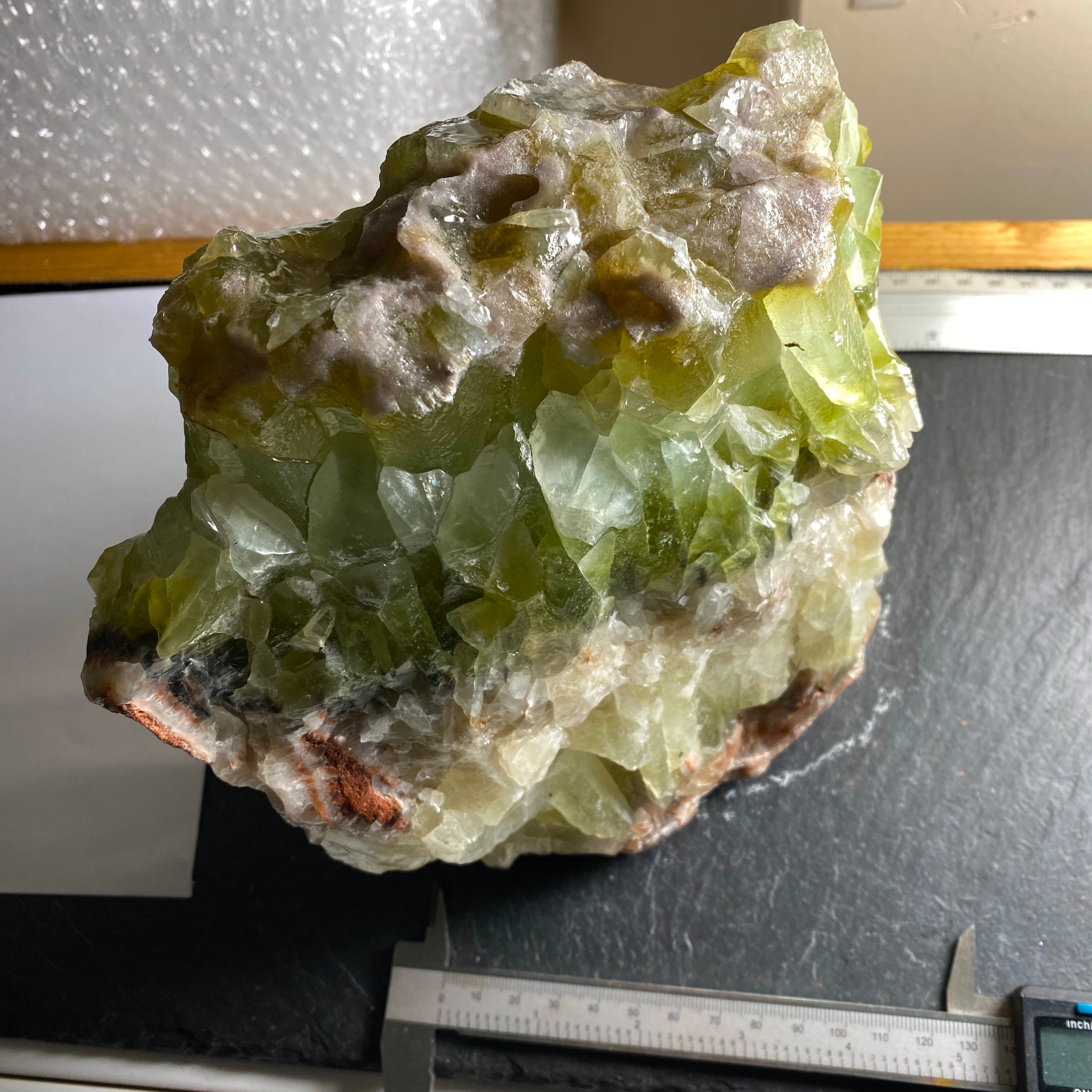 MASSSIVE CALCITE CRYSTAL ASSEMBLAGE, DURANGO, MEXICO. SUBSTANTIAL