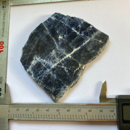 SODALITE - HIASSU FARM, BAHIA, BRAZIL SLICE PROFILE 62g MF 2357