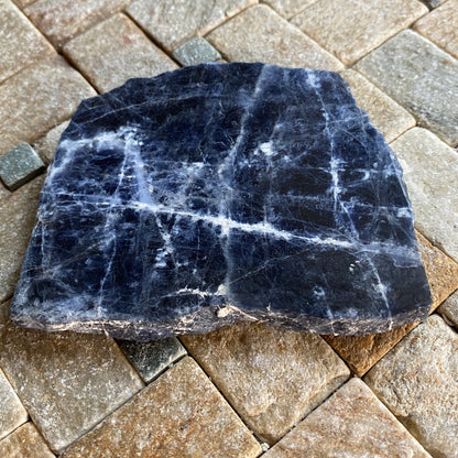 SODALITE - HIASSU FARM, BAHIA, BRAZIL SLICE PROFILE 62g MF 2357