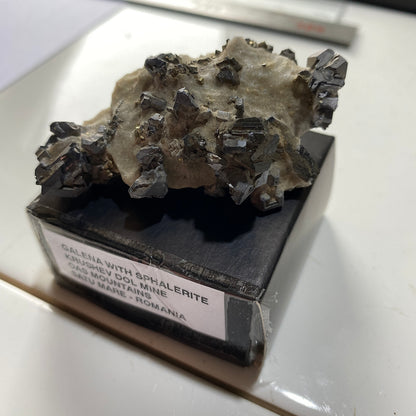 GALENA WITH SPHALERITE [ETC] - KRUSHEV DOL MINE, MADEN ORE FIELD, SMOLYAN PROVINCE, BULGARIA 56g MF907