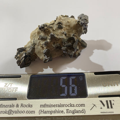 GALENA WITH SPHALERITE [ETC] - KRUSHEV DOL MINE, MADEN ORE FIELD, SMOLYAN PROVINCE, BULGARIA 56g MF907