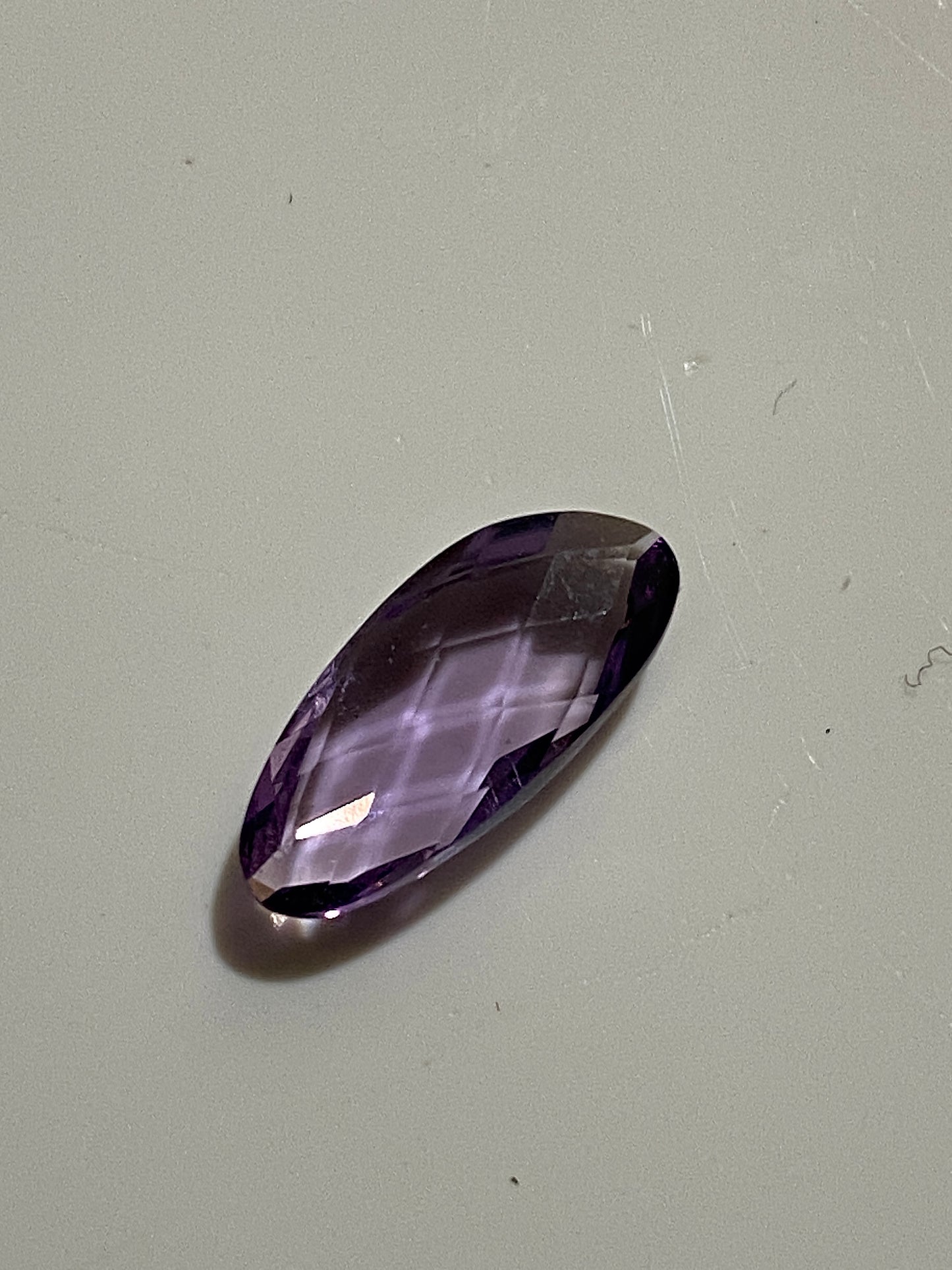 AMETHYST NATURAL GEMSTONE : AMETISTA, RIO GRANDE DO SOL, BRAZIL 1.46Ct. MFG4826