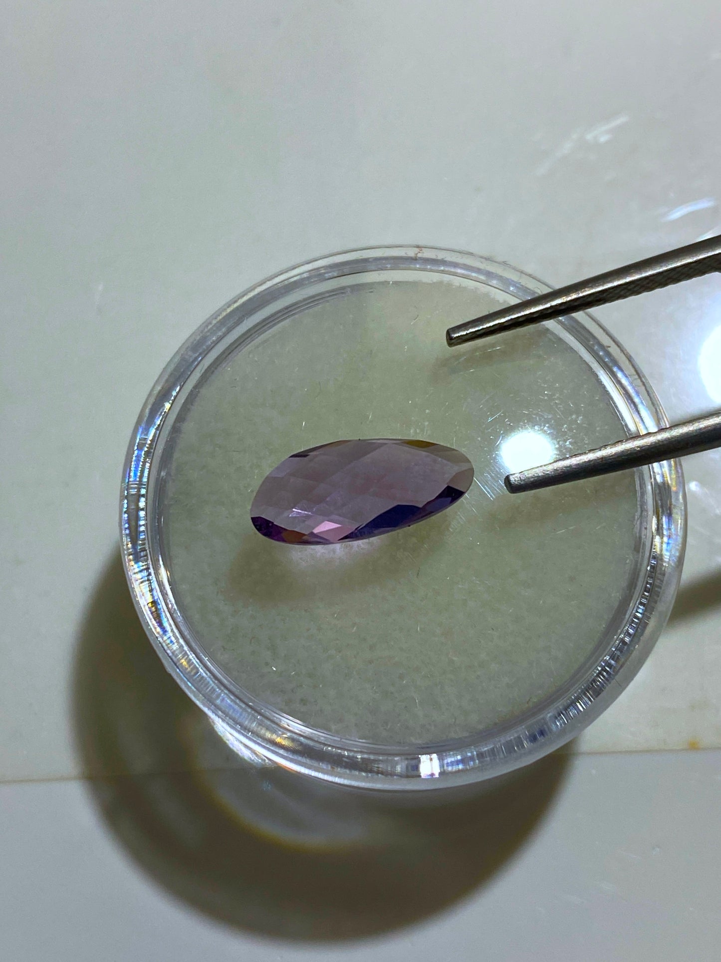 AMETHYST NATURAL GEMSTONE : AMETISTA, RIO GRANDE DO SOL, BRAZIL 1.46Ct. MFG4826