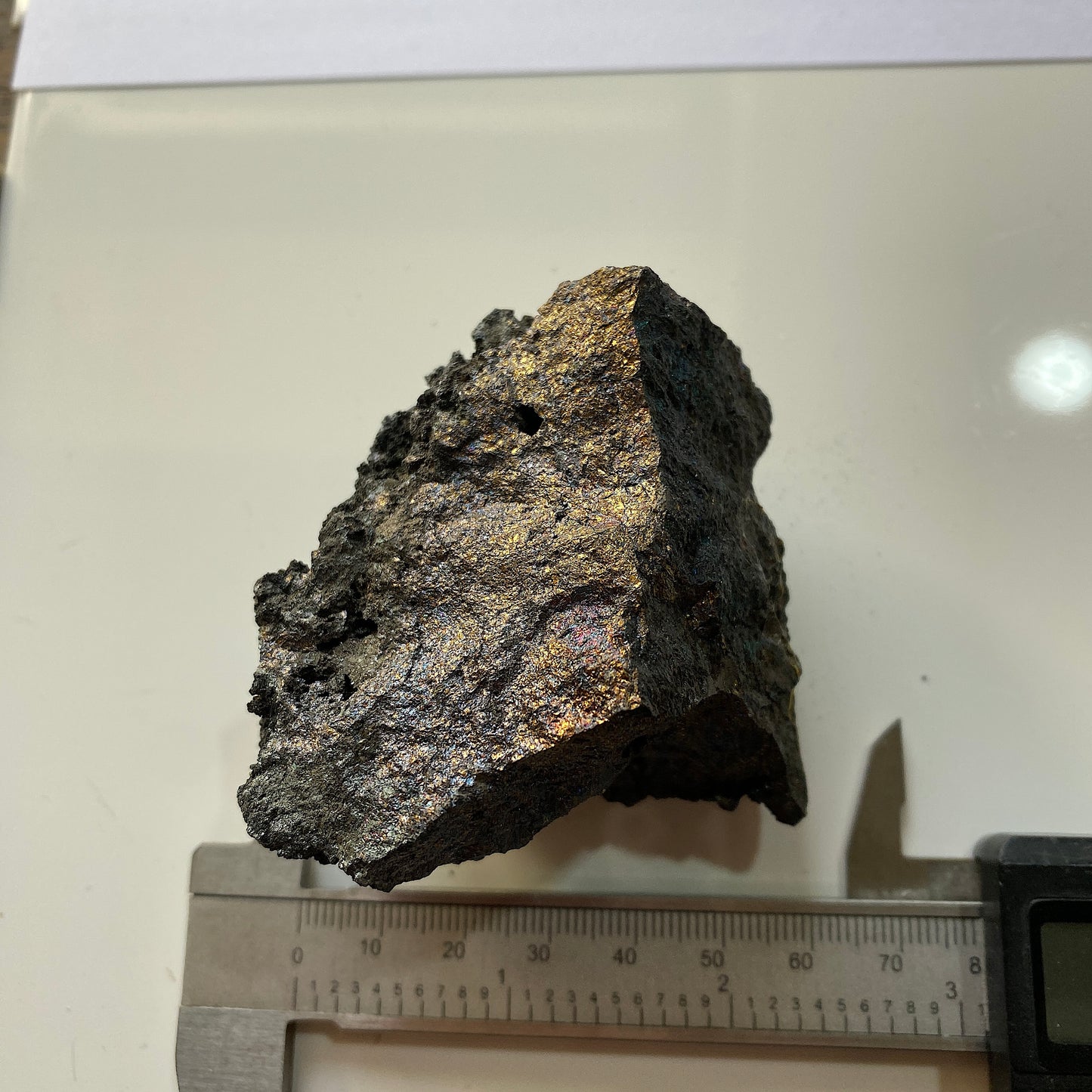 COPPER ORE, BORNITE ON CHALCOCITE [ETC] - FLAMBEAU MINE, WISCONSON, U.S.A. 272g MF1000