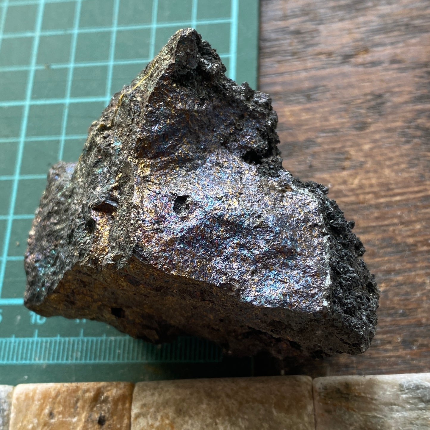 COPPER ORE, BORNITE ON CHALCOCITE [ETC] - FLAMBEAU MINE, WISCONSON, U.S.A. 272g MF1000