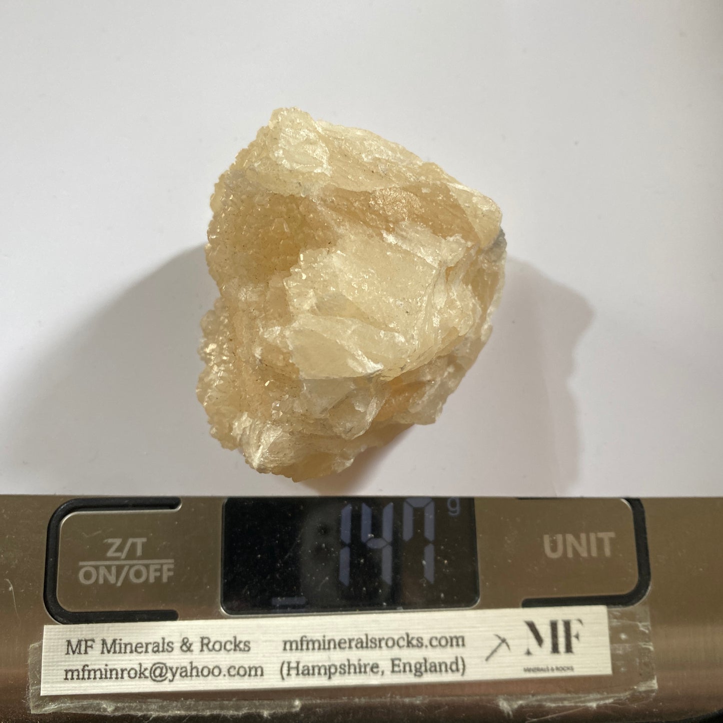 WITHERITE - MINERVA NO 1 MINE, HARDIN COUNYT, ILLINOIS, U.S.A. 147g MF1010