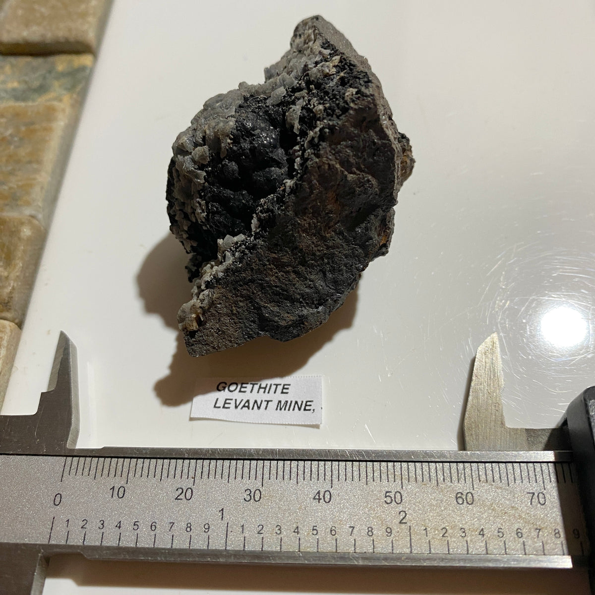 GOETHITE : LEVANT MINE, ST JUST, CORNWALL, ENGLAND 101g MF5476