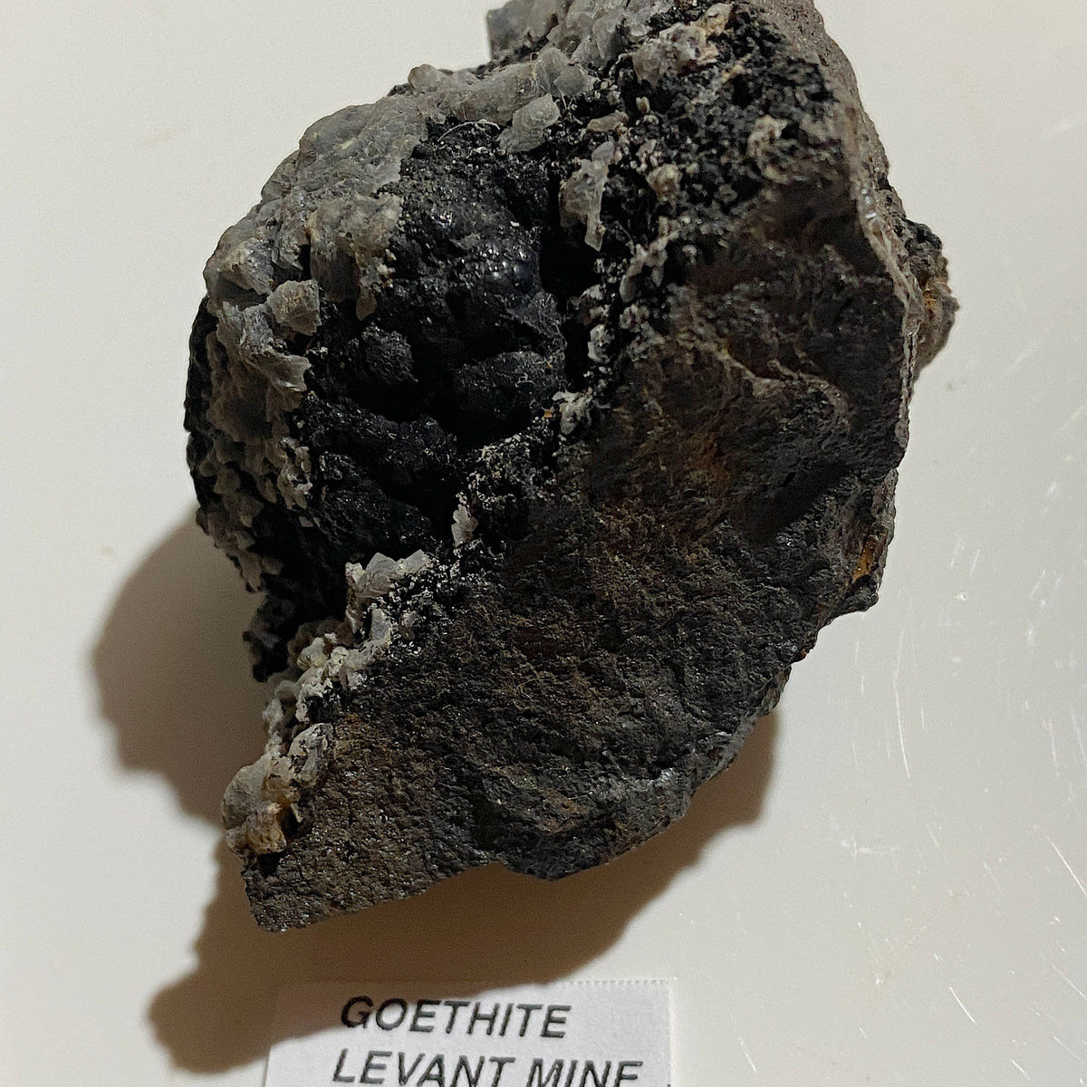 GOETHITE : LEVANT MINE, ST JUST, CORNWALL, ENGLAND 101g MF5476