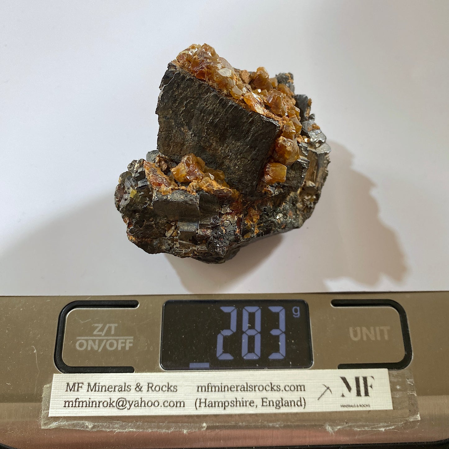 ORE SPECIMEN - TURT MINE, OAS MOUNTAINS, SATU MARE  ROMANIA 283g MF1002