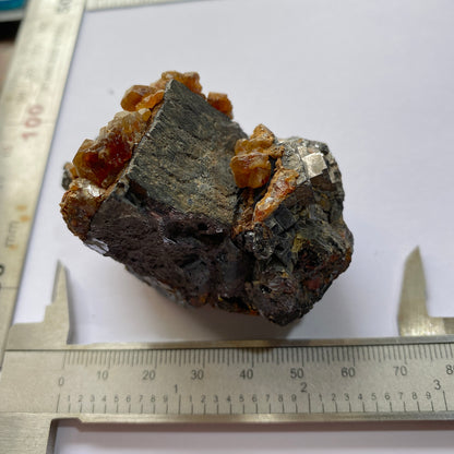 ORE SPECIMEN - TURT MINE, OAS MOUNTAINS, SATU MARE  ROMANIA 283g MF1002