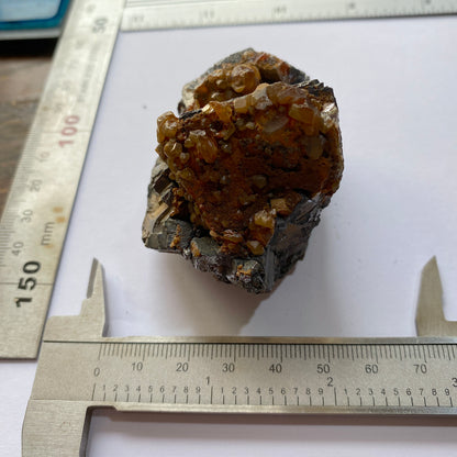 ORE SPECIMEN - TURT MINE, OAS MOUNTAINS, SATU MARE  ROMANIA 283g MF1002