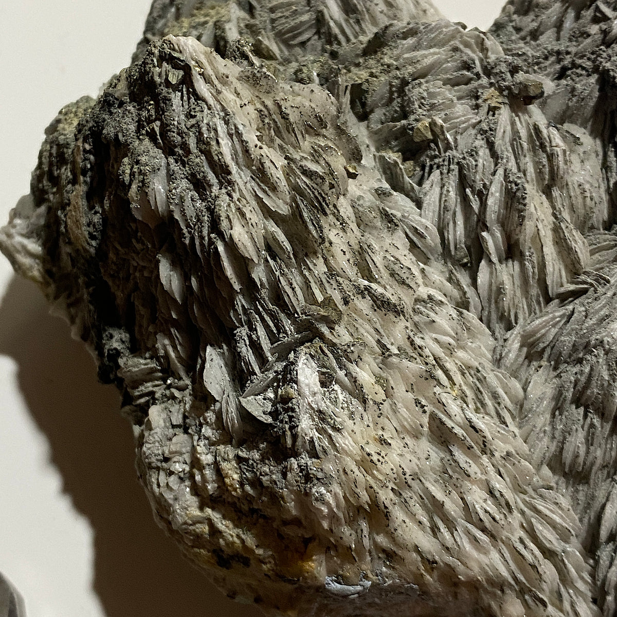 BARYTE WITH CHALCOPYRITE : DREISLAR MINE, MEDEBACH, ARNSBERG, GERMANY. 537g. MF5481