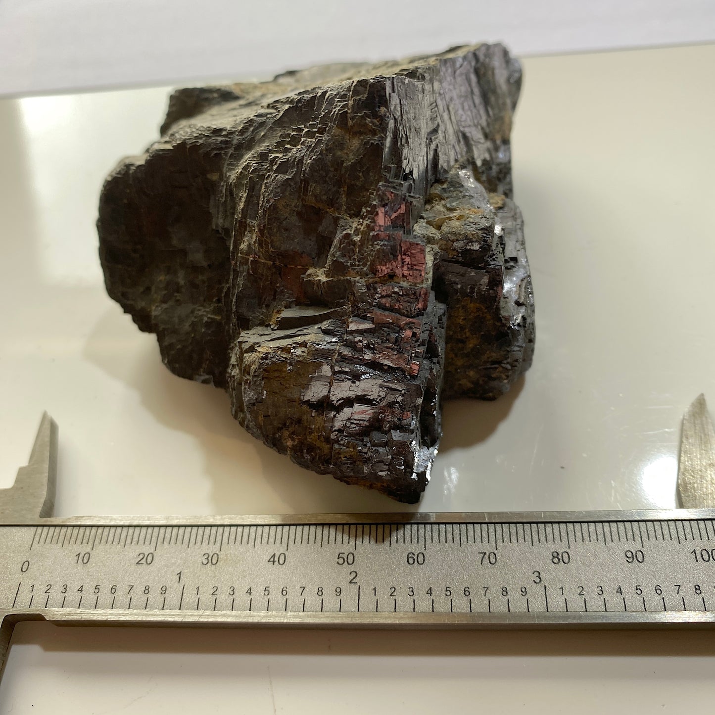 MINERAI DE GALÈNE SOLIDE DE LA MINE BORIEVA, BULGARIE LOURD 1020g MF1006