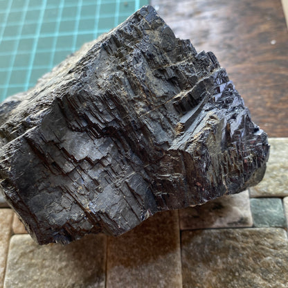 MINERAI DE GALÈNE SOLIDE DE LA MINE BORIEVA, BULGARIE LOURD 1020g MF1006