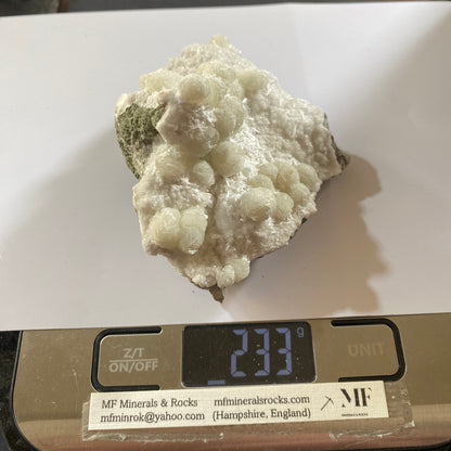 GYROLITE WITH OKENITE [ETC] - MALAD QUARRY, MUMBAI, MAHARASHTRA, INDIA 233g MF1056