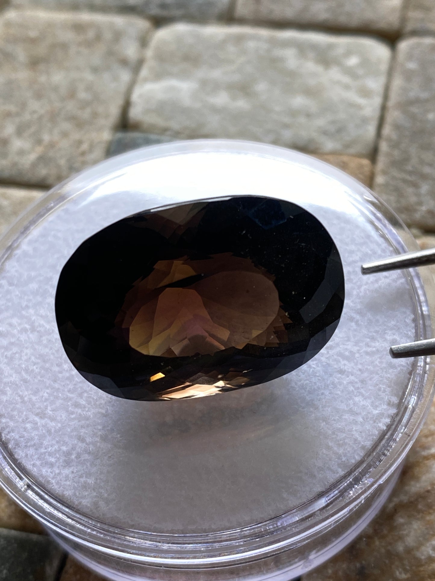 SMOKE QUARTZ NATURAL GEMSTONE : MANSA DISTRICT, LUAPULA PROVINCE, ZAMBIA 39.16Ct MFG4834
