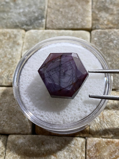 SAPPHIRE CORUNDUM NATURAL GEMSTONE : ZAZAFOTSY, MADAGASCAR 29.75Ct MFG4837