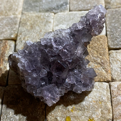 FLUORITE : FRASERS HUSH MINE, ROOKHOPE, COUNTY DURHAM, ENGLAND  60g MF5488